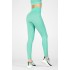 Ultra High-Waisted Seamless Dot Yoga Legging Bermuda Sea/Raincloud