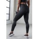 High-Waisted Ultracool Yoga Legging Black Shine