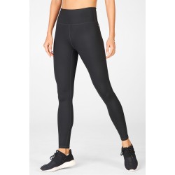 High-Waisted Ultracool Yoga Legging Black Shine