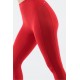 High-Waisted PureLuxe Mesh Yoga Legging Red Apple