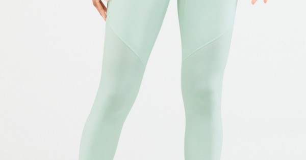 Anywhere Motion365 High-Waisted Yoga Legging Ice Cube/Hazy Iris Logo