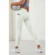 Therma-Flex HW Reflective Pocket Yoga Legging Warm White/Reflective Silver