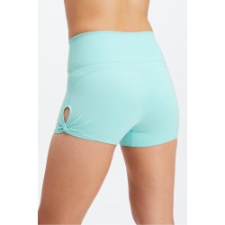 Oasis PureLuxe High-Waisted Twist 3" Yoga Short Crystal Wave