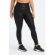 Ultraluxe High-Waisted Yoga Legging Black Foil Snake