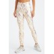 Ultraluxe High-Waisted Yoga Legging Copper Foil Snake