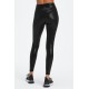 Ultraluxe High-Waisted Yoga Legging Black Fog Foil