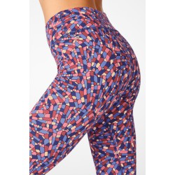 Define Mid-Rise Yoga Legging Navy Crystalline