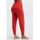 Lounge Terry Drawstring Yoga Jogger Persimmon