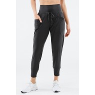 Sleek Knit Drawstring Yoga Pant Castle Rock