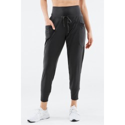 Sleek Knit Drawstring Yoga Pant Castle Rock