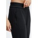 Eco-Conscious Slim Yoga Sweatpants Black