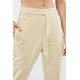 Lounge Terry Drawstring Yoga Jogger Buttermilk