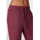 Logan Yoga Sweatpant Black Cherry