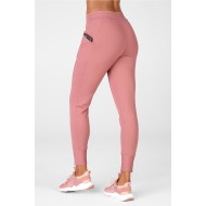 ThermaFlex High-Waisted Pocket Yoga Jogger Cherry Mocha