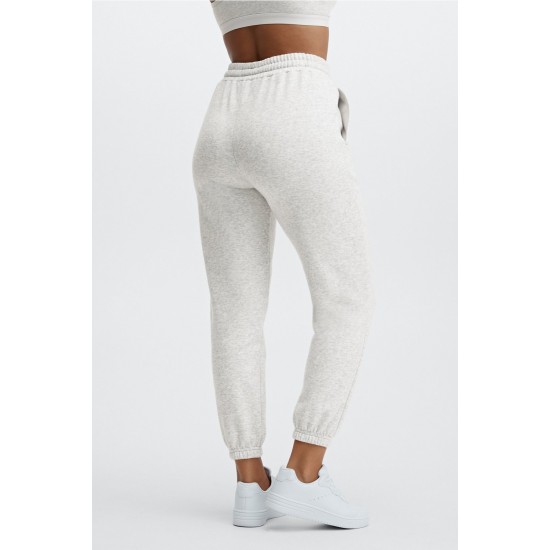 Go-To Classic Yoga Sweatpant Light Grey Heather