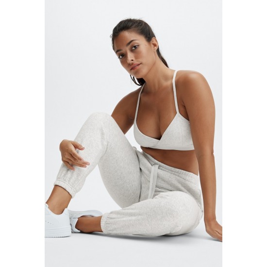 Go-To Classic Yoga Sweatpant Light Grey Heather