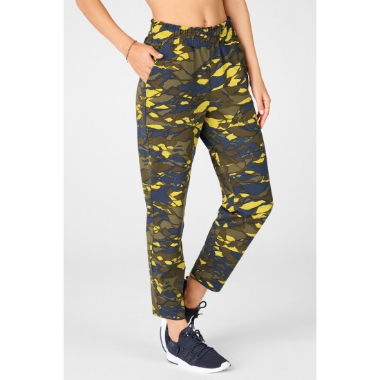 Margot Yoga Pant Multi Olive Camo