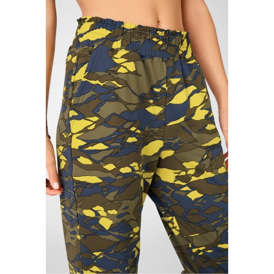 Margot Yoga Pant Multi Olive Camo