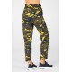 Margot Yoga Pant Multi Olive Camo