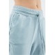 Lounge Terry Drawstring Yoga Jogger True Indigo Light