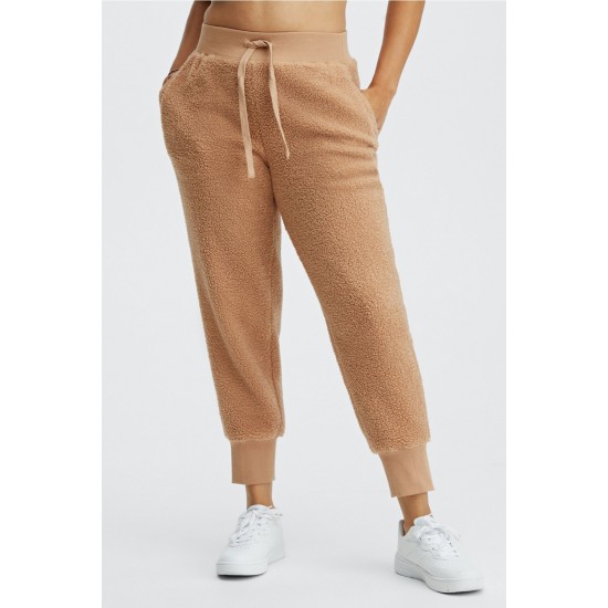 Teddy Luxe Yoga Jogger Desert