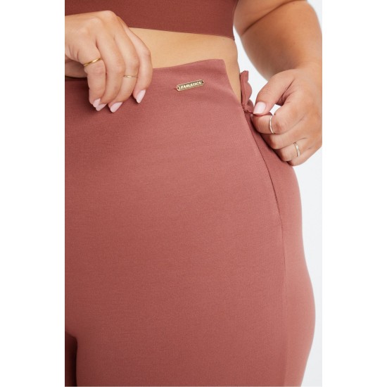 24/7 Skinny Yoga Pant Mahogany