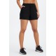 Lounge Terry Drawstring Yoga Short Black