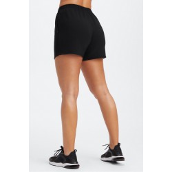 Lounge Terry Drawstring Yoga Short Black