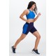 On-The-Go PowerHold High-Waisted 6 Yoga Short Deep Navy/Electric Blue