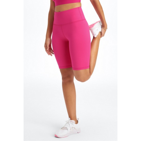 Define PowerHold High-Waisted 9 Yoga Short Plush Pink