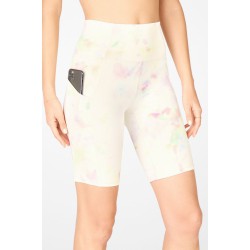 Oasis High-Waisted Pocket Yoga Short 9" Soft Tie Dye