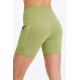 Oasis PureLuxe High-Waisted 6 Yoga Short Forest Moss