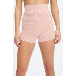 Seamless High-Waisted Ruched Yoga Short Guava