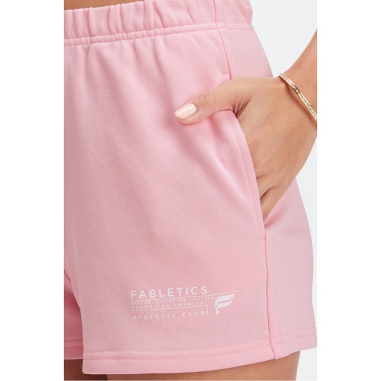 Lightweight Go-To Slim SweatYoga Short Orchid Pink/Athletic Club