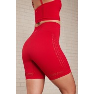 Sync Seamless High-Waisted 6" Yoga Short Sweet Cherry/Plush Pink