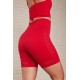 Sync Seamless High-Waisted 6 Yoga Short Sweet Cherry/Plush Pink