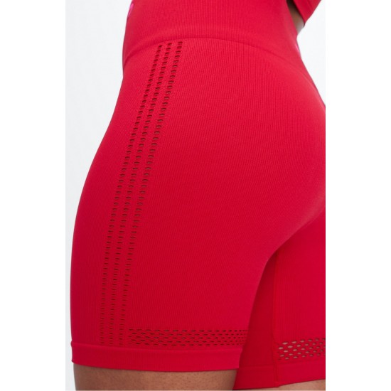 Sync Seamless High-Waisted 6 Yoga Short Sweet Cherry/Plush Pink