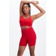 Sync Seamless High-Waisted 6 Yoga Short Sweet Cherry/Plush Pink