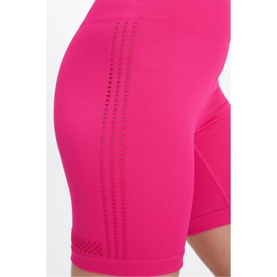 Sync Seamless High-Waisted 6 Yoga Short Plush Pink/Black