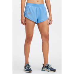 Full Speed Mid-Rise Run Yoga Short Island Escape/Reflective Logo