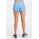 Full Speed Mid-Rise Run Yoga Short Island Escape/Reflective Logo