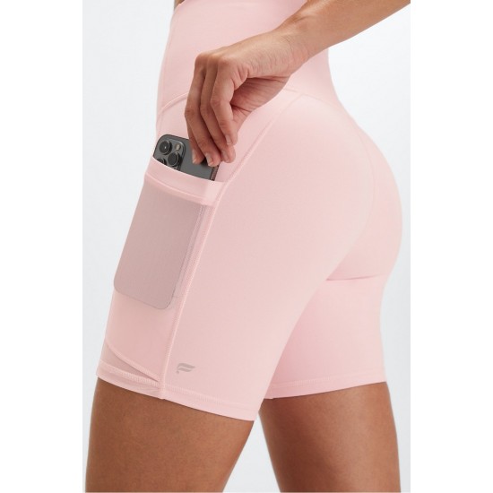 On-The-Go PowerHold Ultra HW 6 Yoga Short Orchid Pink